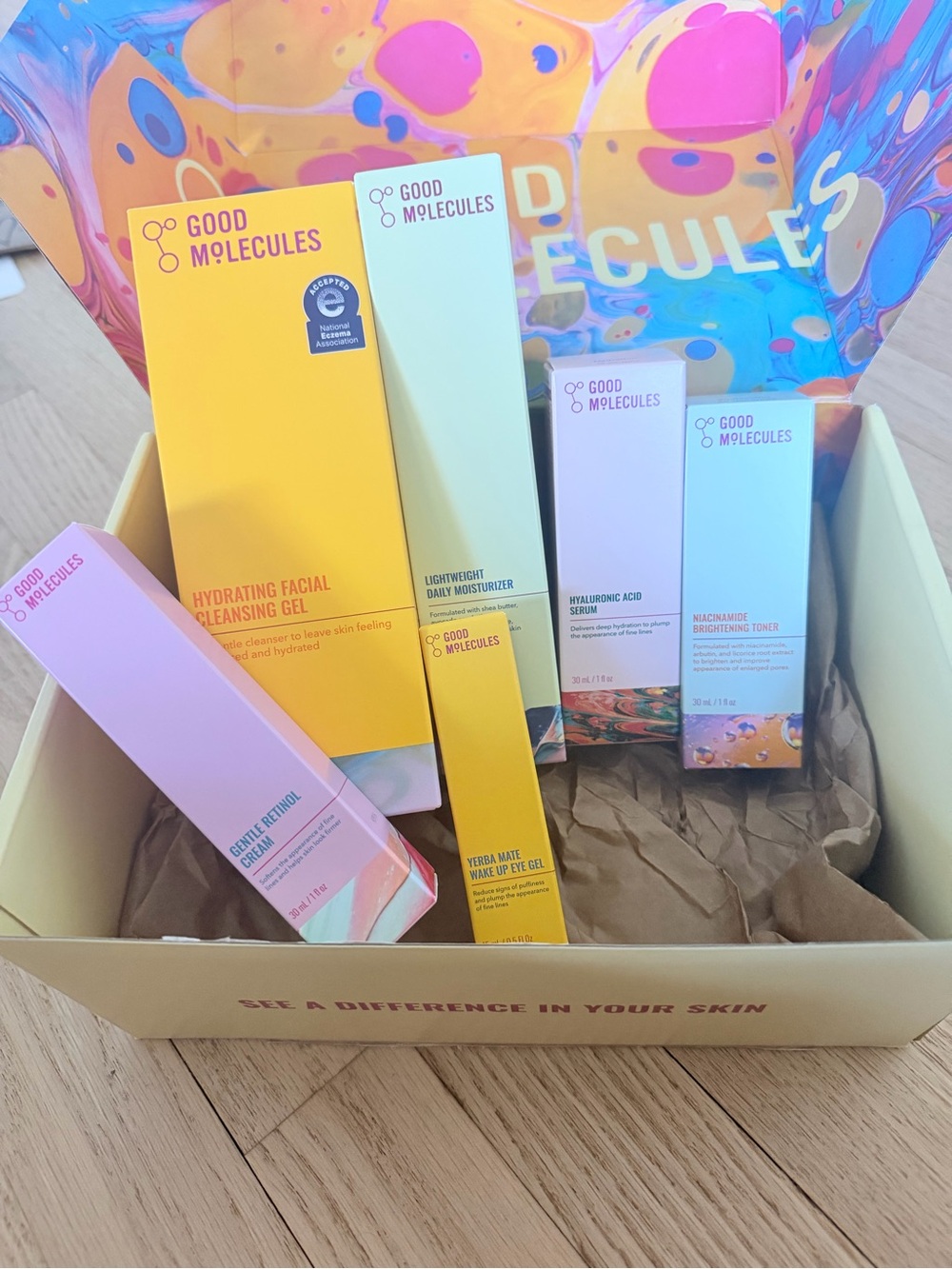 –Good Molecules Skincare Set – 6 Piece Beauty Bundle